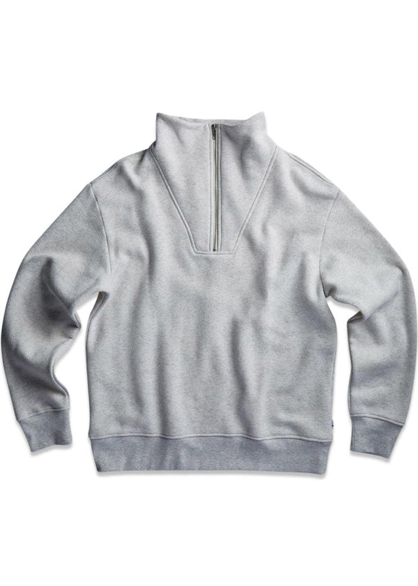 Nn. 07s Briggs Half zip 3500 - Oat. Køb sweatshirts her.