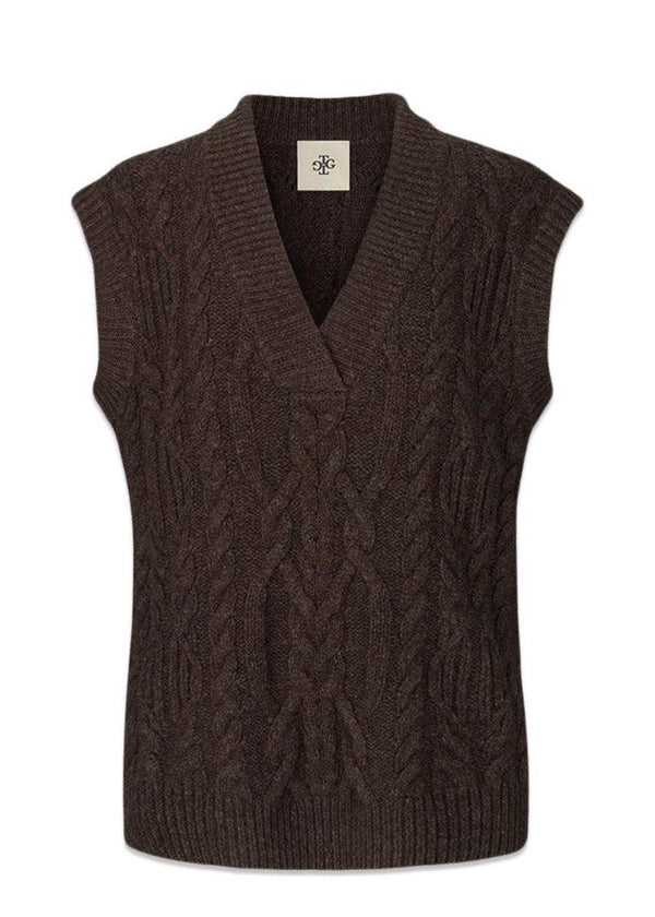 The Garments Canada Vest - Dark Brown. Køb veste her.