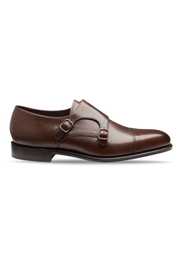 Loakes Cannon - Double Monk - Dark Brown. Buy business shoes here.