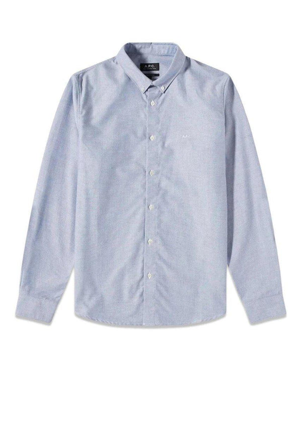 A.P.C's Chemise Greg - Marine. Køb shirts her.