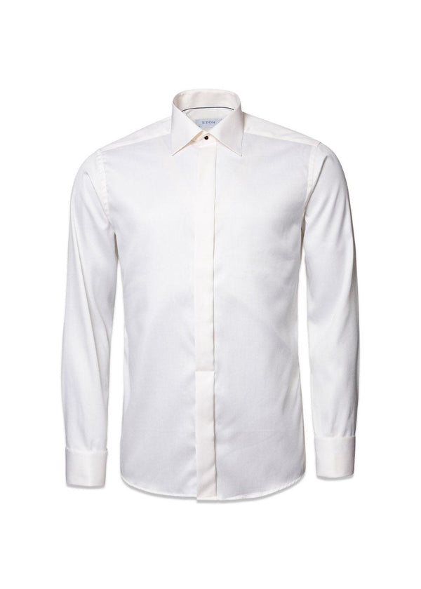 Eton Contemporary-Tuxedo Shirt - Cream. Buy shirts here.