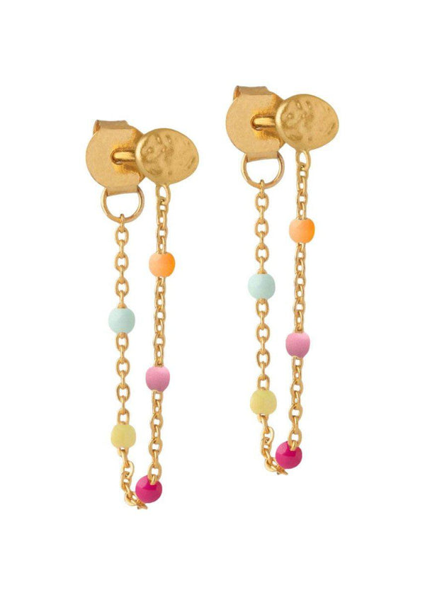 ENAMEL Copenhagens Earring, Lola - Rainbow. Køb smykker her.