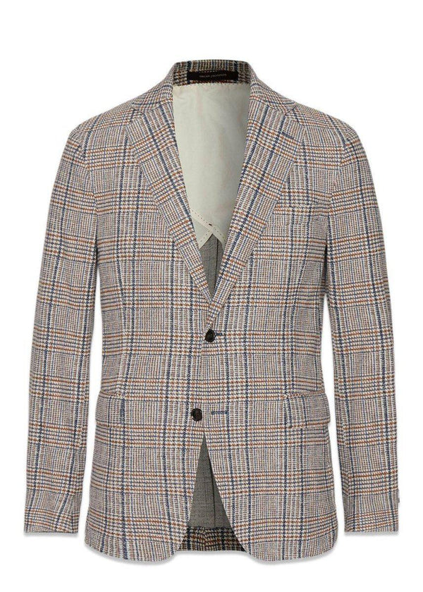 Oscar Jacobsons Egel Soft Blazer - Beige. Køb blazers her.