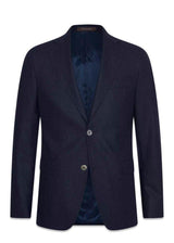 Oscar Jacobsons Ego Blazer - Midnight Blue. Køb blazers her.