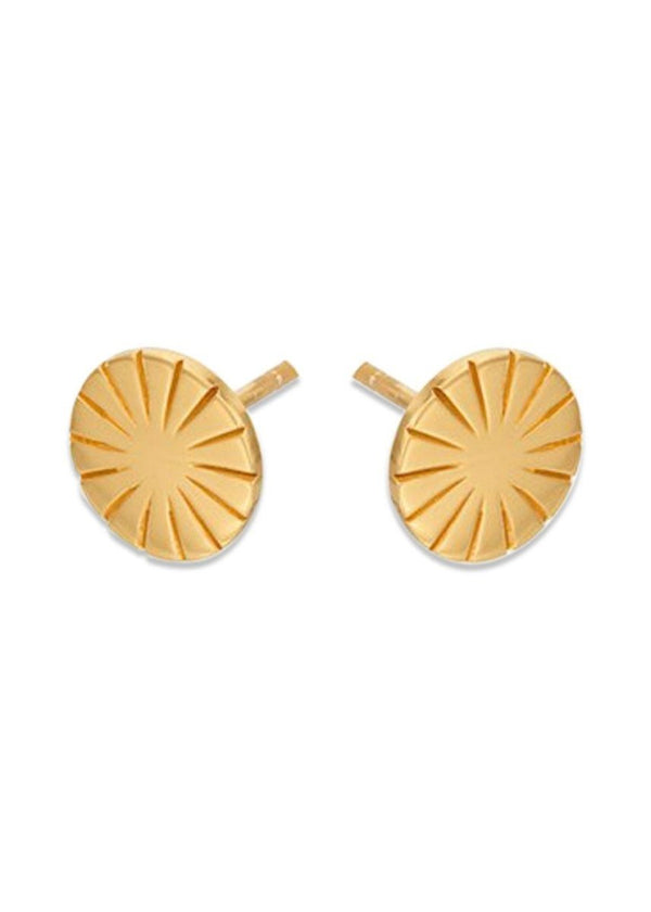 Pernille Corydons Era Earsticks Size 8 mm - Guld. Køb øreringe her.