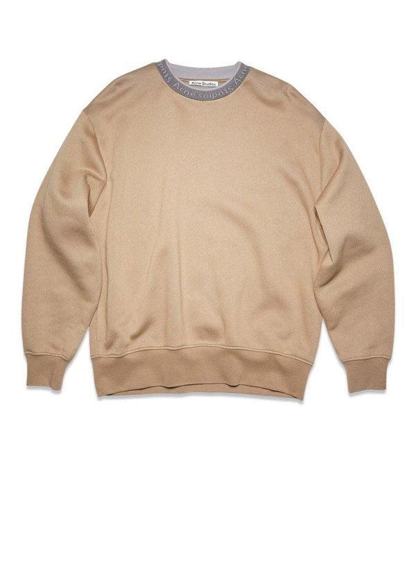Acne Studios' FN-MN-SWEA000257 - Cream Beige. Køb sweatshirts her.