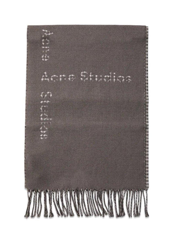 Acne Studios' FN-UX-SCAR000223 - Taupe Grey. Køb scarf her.