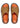 FUSSBETT - Orange+Brown Sandals824_FBMS013801_ORANGE+BROWN_378051169792727- Butler Loftet