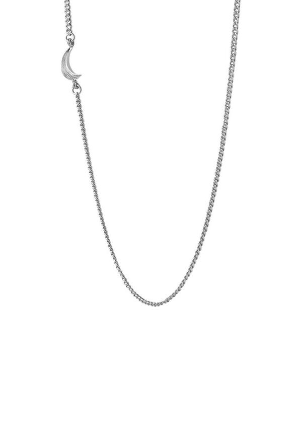 Jane Kønig's Half moon necklace - Sterling Silver. Buy necklaces here.