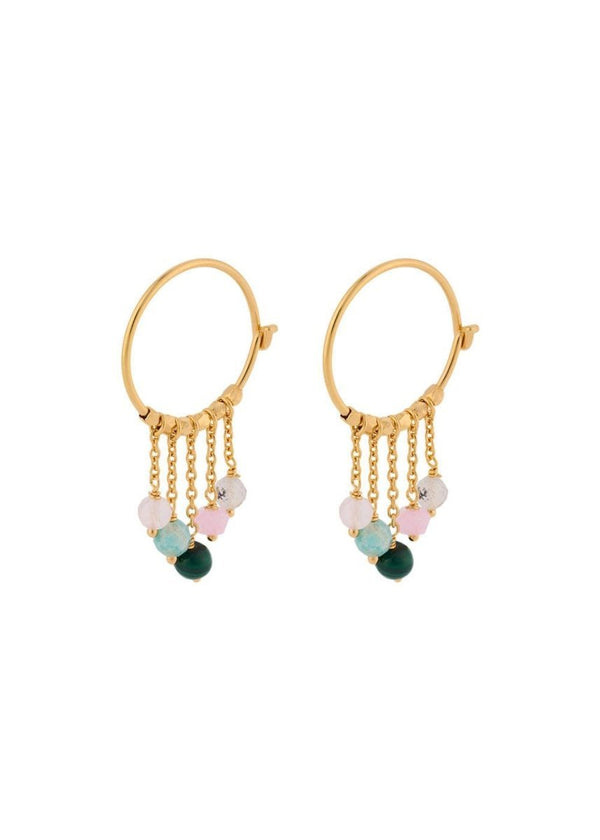 Pernille Corydons Harmony Hoops - Gold. Køb øreringe her.