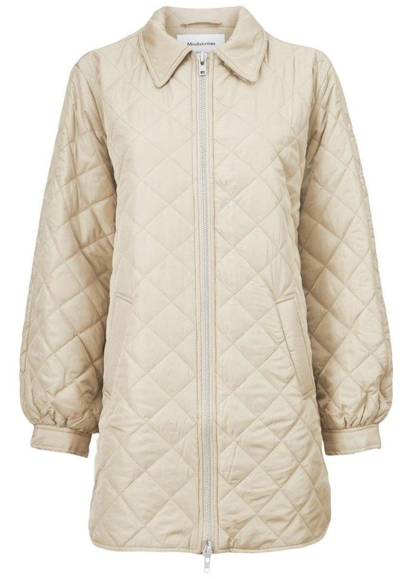 Modströms Heva jacket - Cream Milk. Køb frakker her.