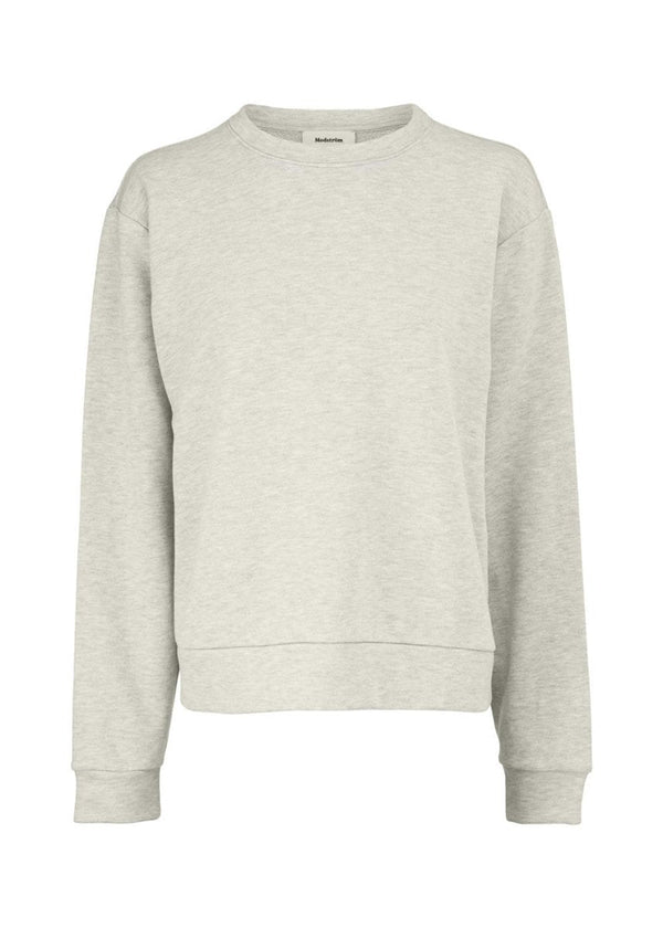 Modströms Holly sweat - Grey Melange. Køb sweatshirts her.