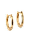 ENAMEL Copenhagens Hoops, Classic 8 mm - 925S/Gp. Køb øreringe her.