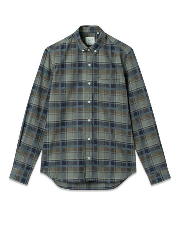 Foréts ISLAND SHIRT - Army. Køb shirts her.