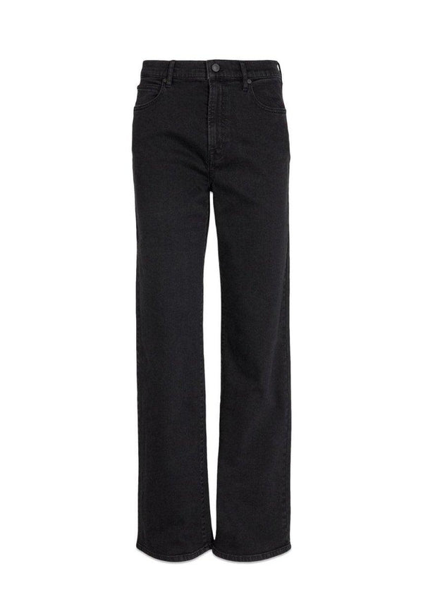 Ivy Copenhagens IVY-Mia Straight Earth Jeans Wash Brilliant Rigid Black - Black. Køb jeans her.