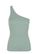 Modströms Igor one shoulder top - Sage. Buy tops here.