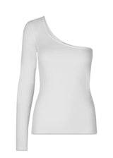 Modströms IgorMD one shoulder LS top - Off White. Buy tops here.