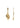 Stine A's Ile De L Amour Behind Ear-Earr - Gold. Køb smykker her.