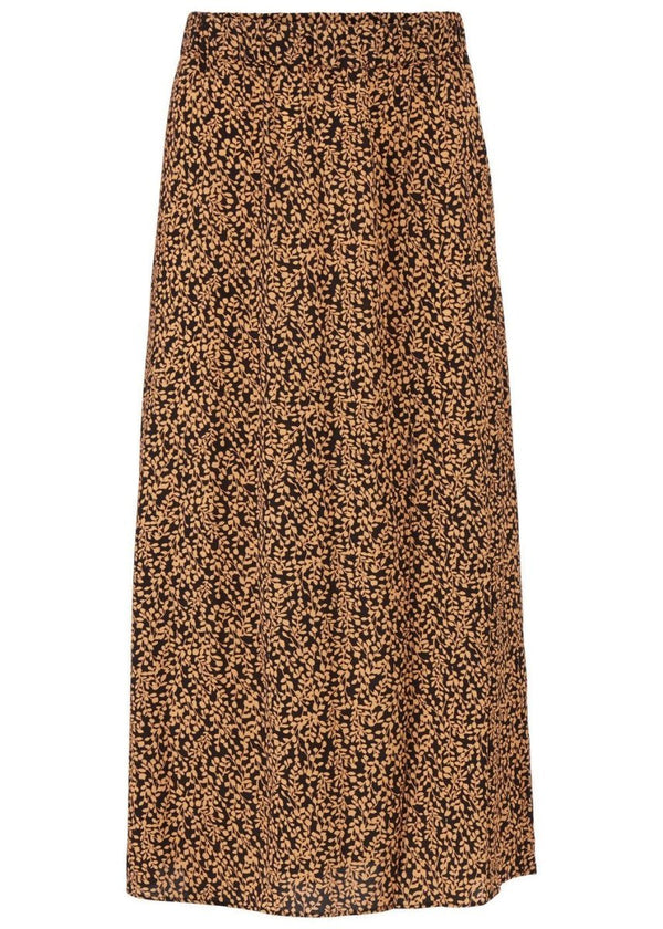 Modströms Isabella print skirt - Apricot Leaf. Køb skirts her.