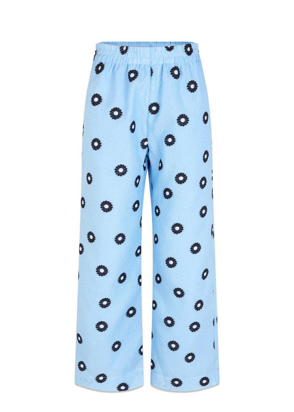 Stine Goyas Isra - Mini Daisy Blue. Køb bukser her.