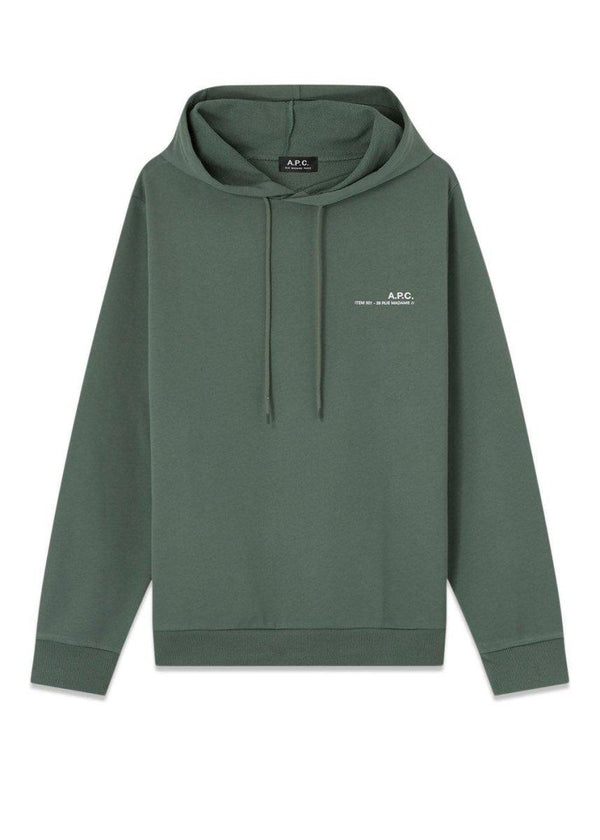 A.P.C's Item Hoodie - Green. Køb hoodies her.