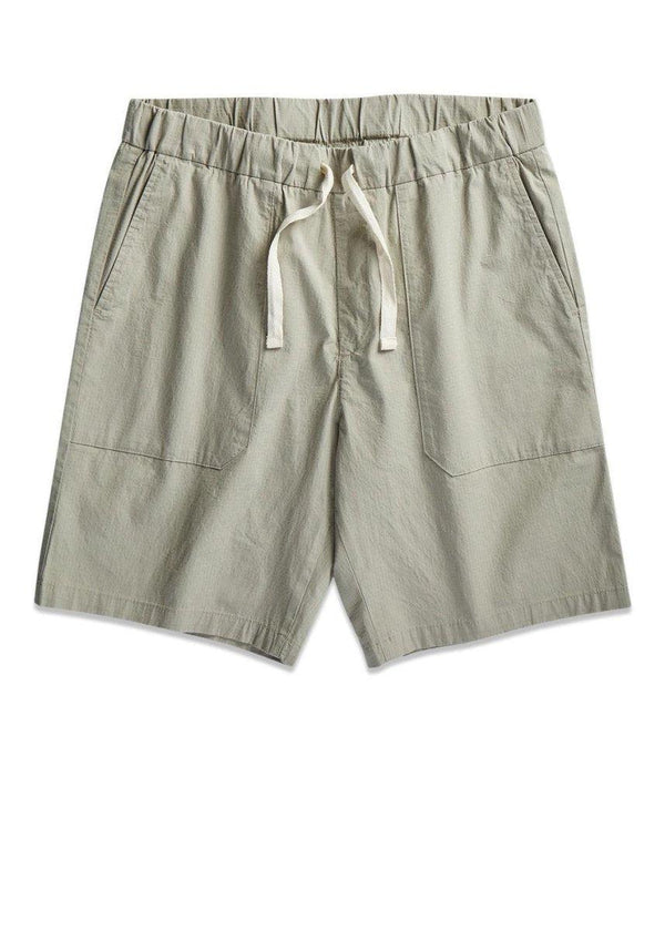 Nn. 07s Jacob Draw Shorts 1449 - Oil Green. Køb shorts her.