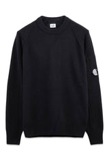 C.P. Companys KNITWEAR - CREW NECK - Black. Køb strik her.