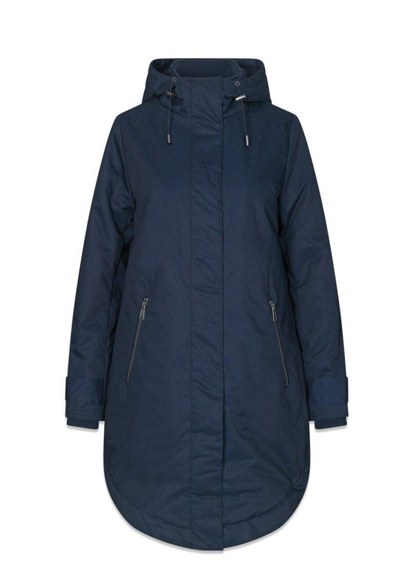 Modströms Keller coat - Navy Sky. Buy outerwear here.