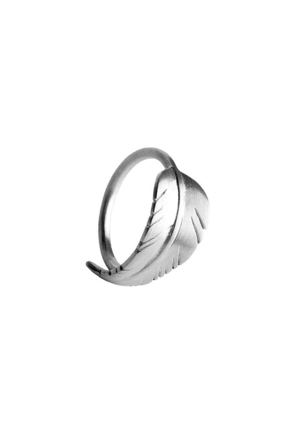 Jane Kønigs LEAF RING - Sølv. Køb ringe her.