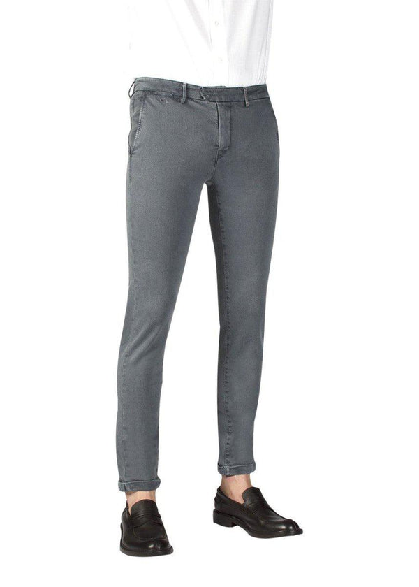 Sartoria Tramarossas LUIS SLIM - Steel. Køb bukser her.