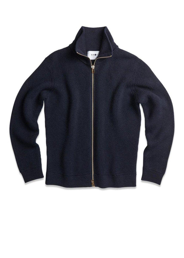 Nn. 07s Leo 6336 - Navy Blue. Køb strik her.