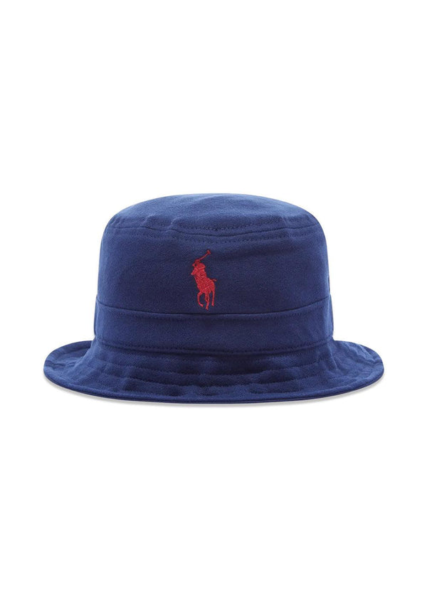 Ralph Laurens Loft Bucket - Navy. Køb headwear her.