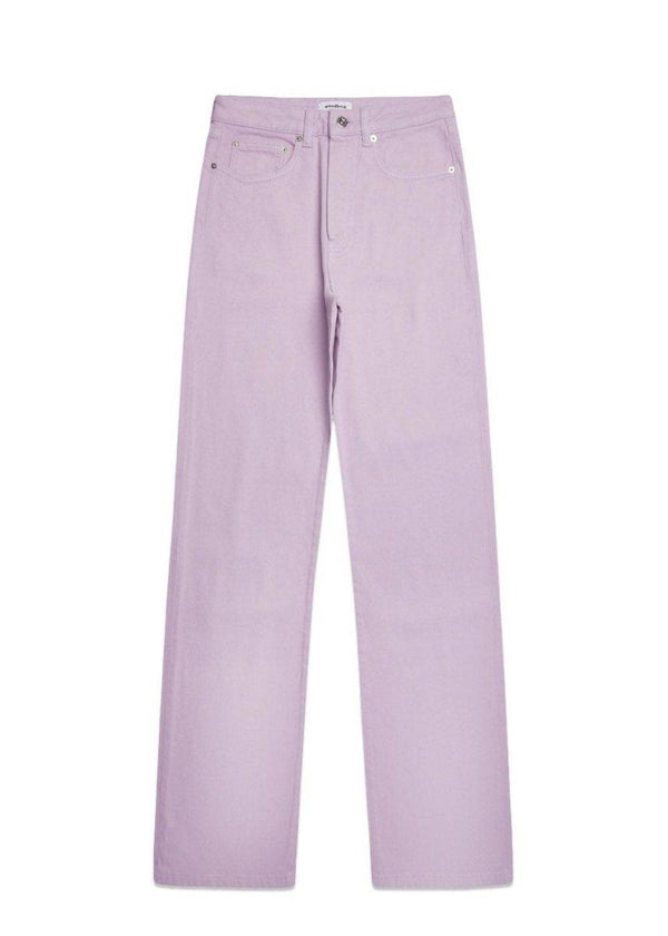 Woodbirds Maria Color Jeans - Light Purple. Køb jeans her.