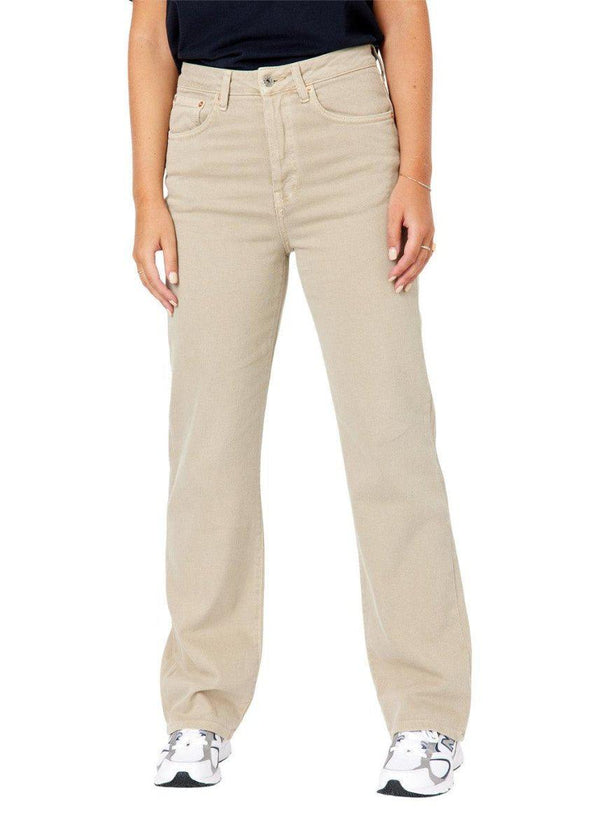 Woodbirds Maria Desert Jeans - Sand. Køb jeans her.
