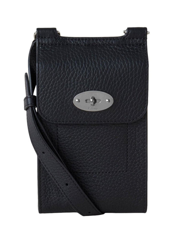 Mulberry's Mini Antony Heavy Grain - Black. Buy shoulder bags here.