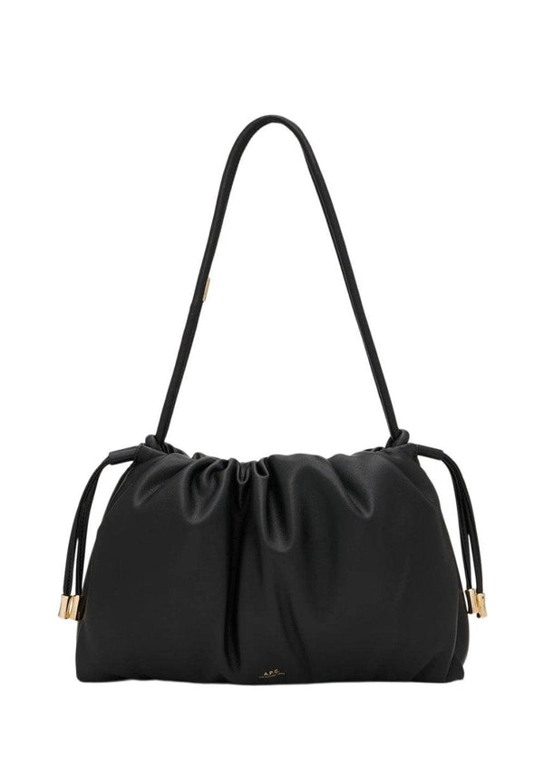A.P.C's Ninon Shoulder - Black. Køb skuldertasker her.
