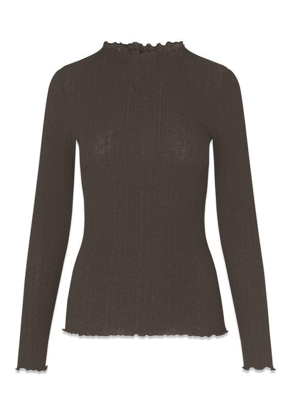 Modströms OasisMD t-neck - Espresso. Køb toppe her.