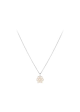 Pernille Corydons Ocean Bloom Necklace Adj. 42-48 cm - Silver. Køb halskæder her.