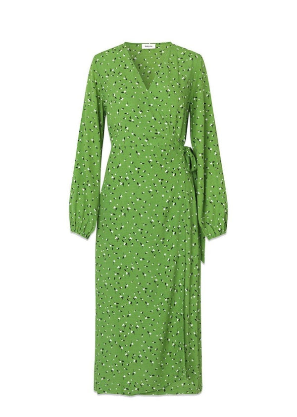 Modströms OlineMD print dress - Freesia Green. Køb kjoler her.