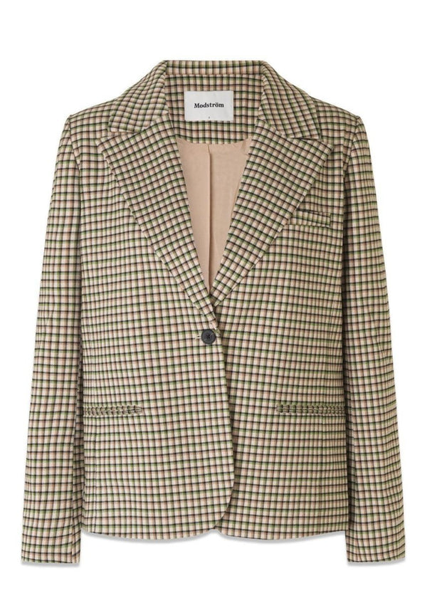 Modströms OsvaldMD blazer - Forest Check. Køb jakkesæt women her.