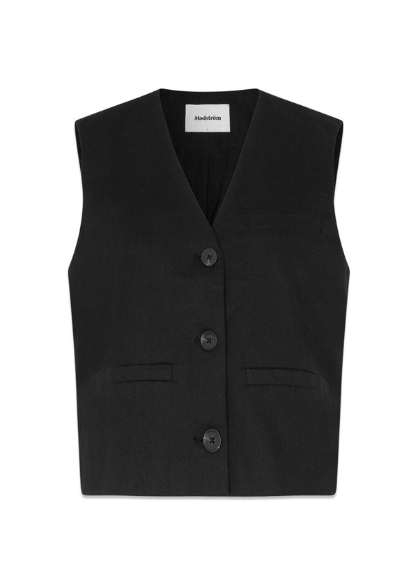 Modströms ParkMD vest - Black. Buy blazers here.