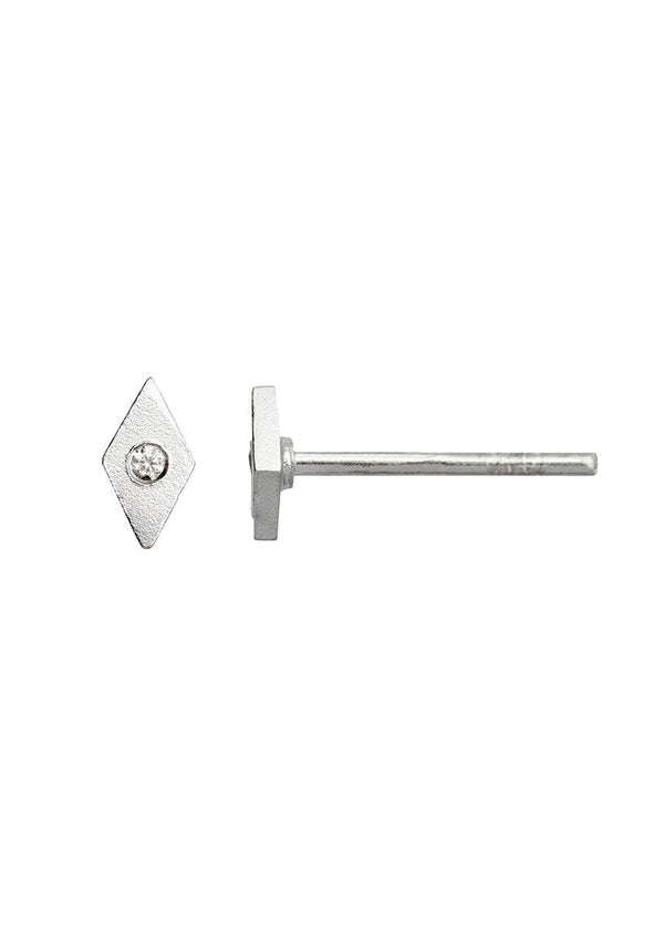 Stine A's Petit Harlekin Earring - Silver. Køb øreringe her.