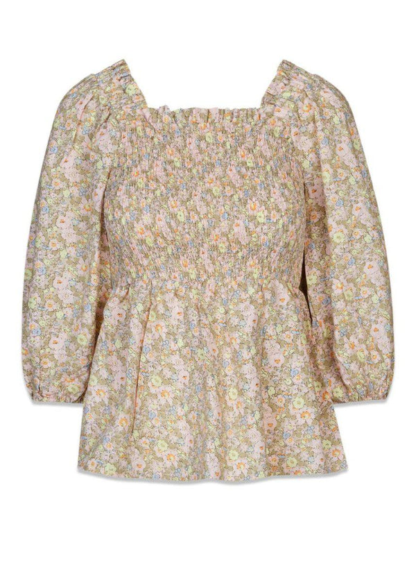 Modströms PhillyMD print top - Spring Bouquet. Køb toppe her.