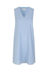 Modströms RimmeMD dress - Light Blue Check. Køb kjoler her.