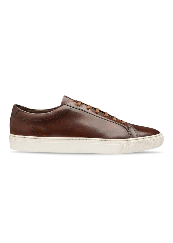 Loakes SPRINT HAND PAINTED - Dark Brown. Køb sneakers her.