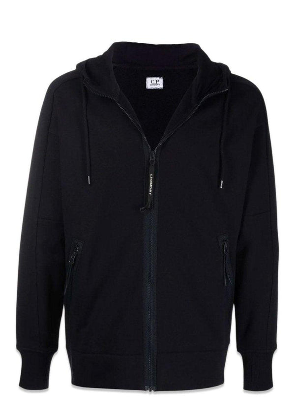 C.P. Companys SWEATSHIRTS - HOODED OPEN - Total Eclipse. Køb hoodies her.