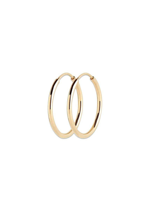 Maria Blacks Senorita 25 Hoop - Gold. Køb accessories her.