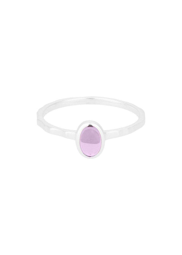 Pernille Corydon's Shine Purple Ring - Silver. Buy rings here.