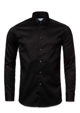Etons Slim - Signature Twill - Sort. Køb shirts her.