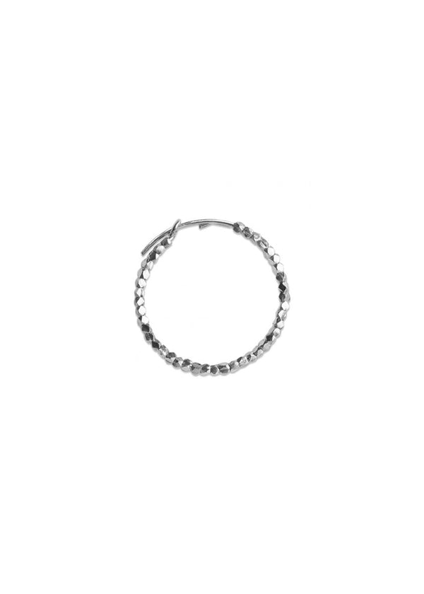 Jane Kønigs Small bead creole - Sterling Sølv. Køb øreringe her.